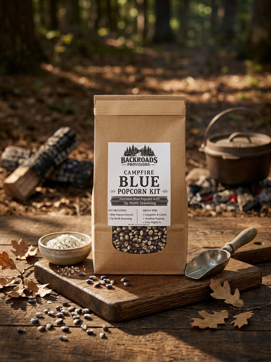Campfire Blue Popcorn Kit