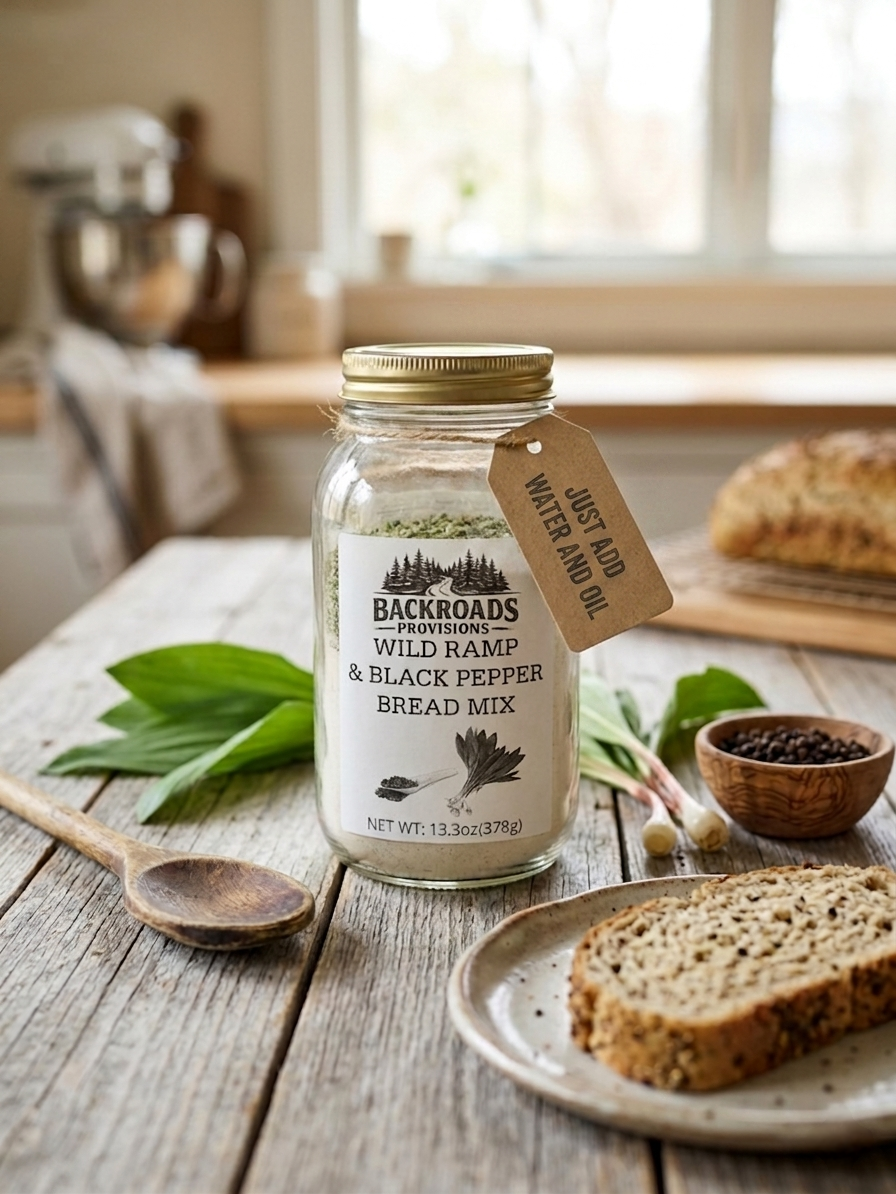 Wild Ramp & Black Pepper Bread Mix